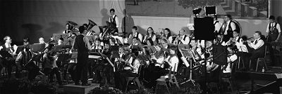 Perfekter Interpretation folgte frenetischer Beifall: das Sulzbacher Blasorchester Foto: Beckmann